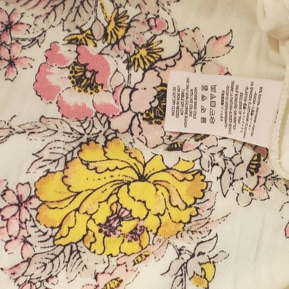 NWT🌸OFFER🌸 Free People Floral Ivory Maxi Dress, Small - Picture 8 of 13